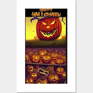 Happy Halloween Posters and Art